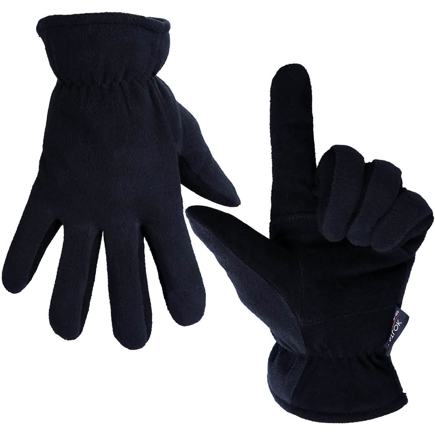 Winter Gloves Deerskin Suede Leather Palm -20¬∞F Cold Proof Work Glove