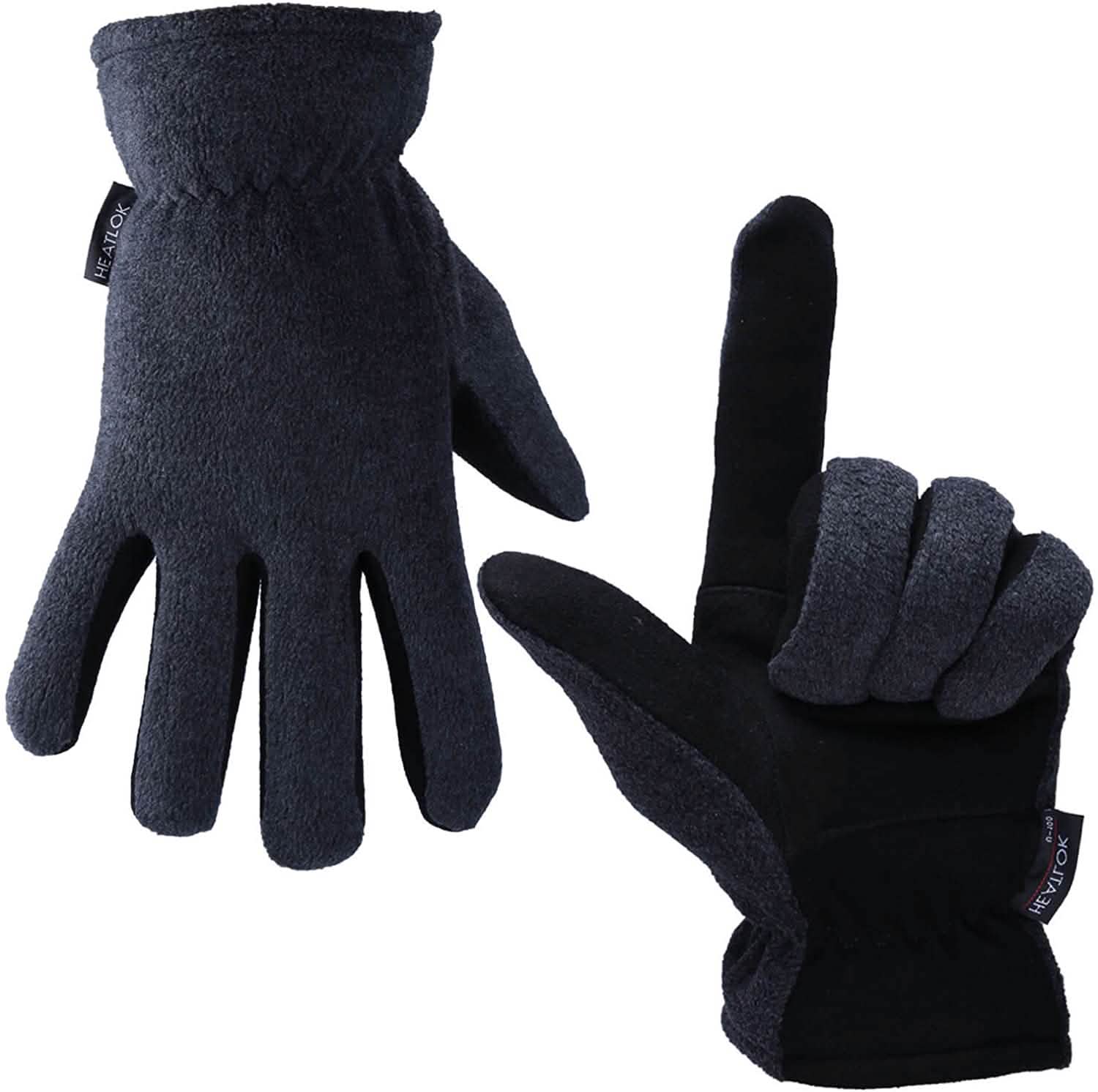 Winter Gloves Deerskin Suede Leather Palm -20¬∞F Cold Proof Work Glove